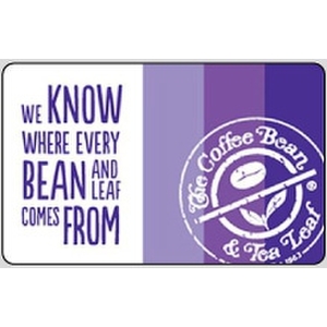 Coffee Bean eGift Card $10.00
