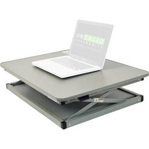 CHANGEdesk Mini Standing Desktop Workstation (Gray)