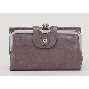 Alice Leather Wallet Granite